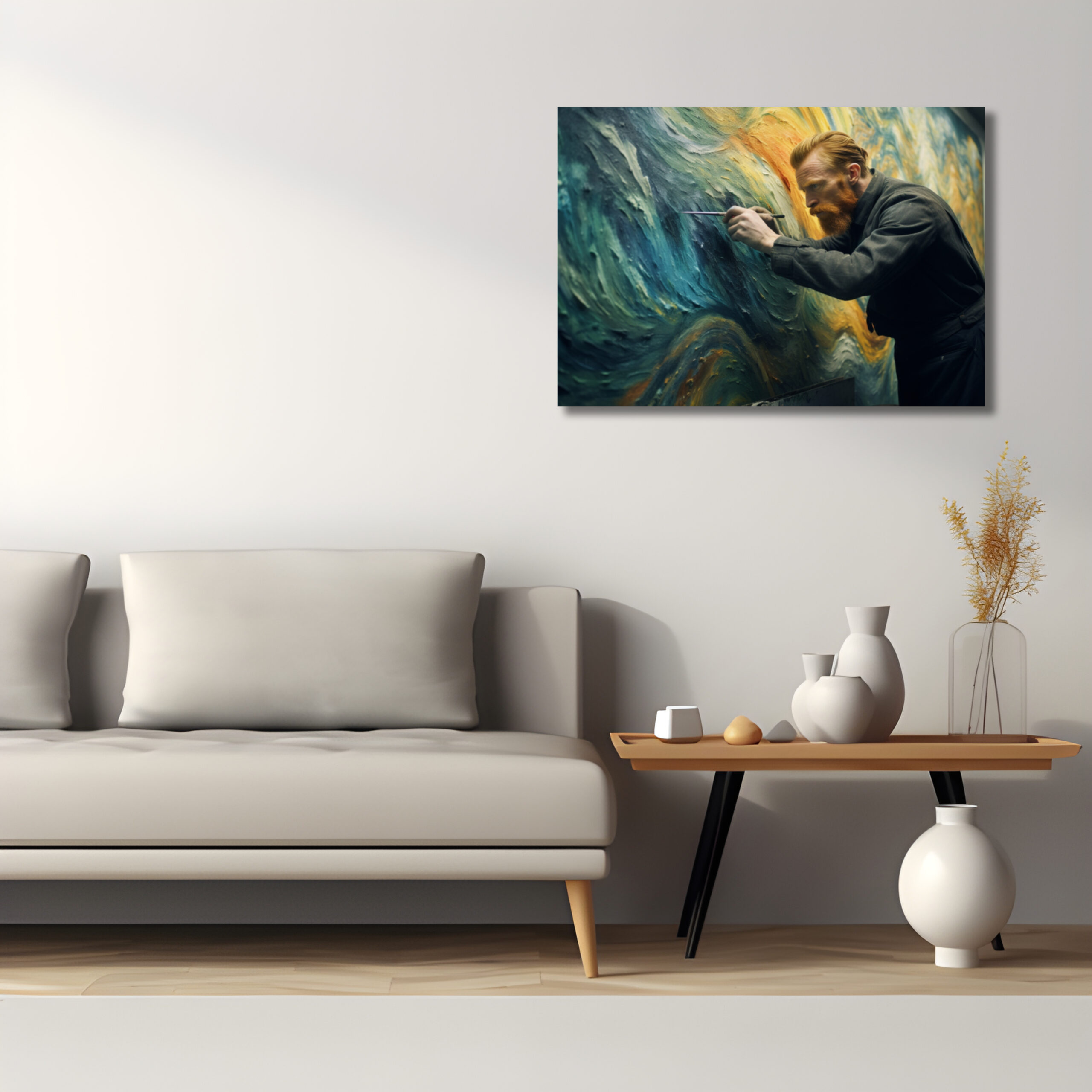 梵谷牆畫《金屬海報》：圖片 4