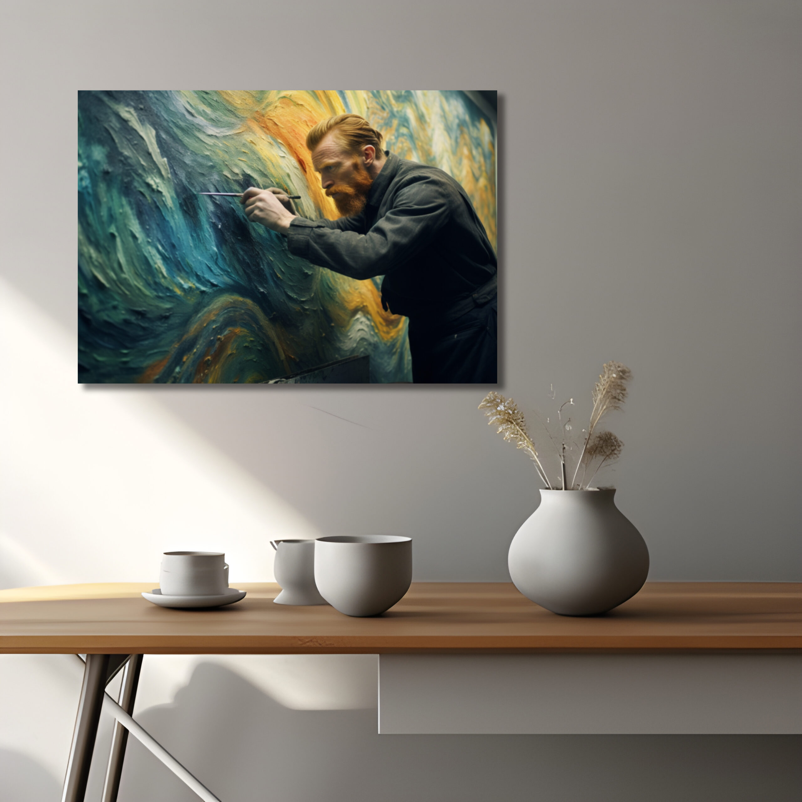 梵谷牆畫《金屬海報》：圖片 3