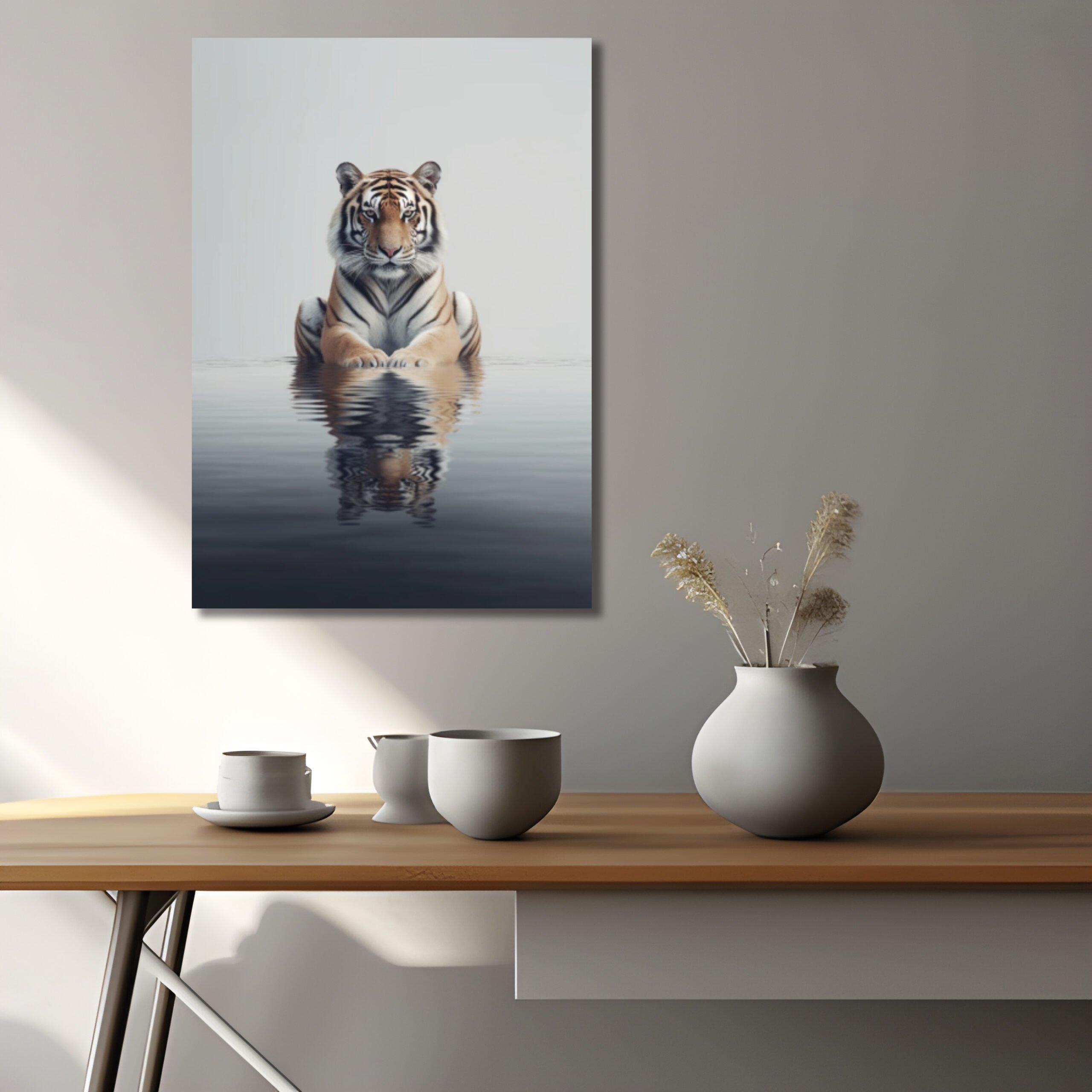 極簡老虎《金屬海報》：圖片 5