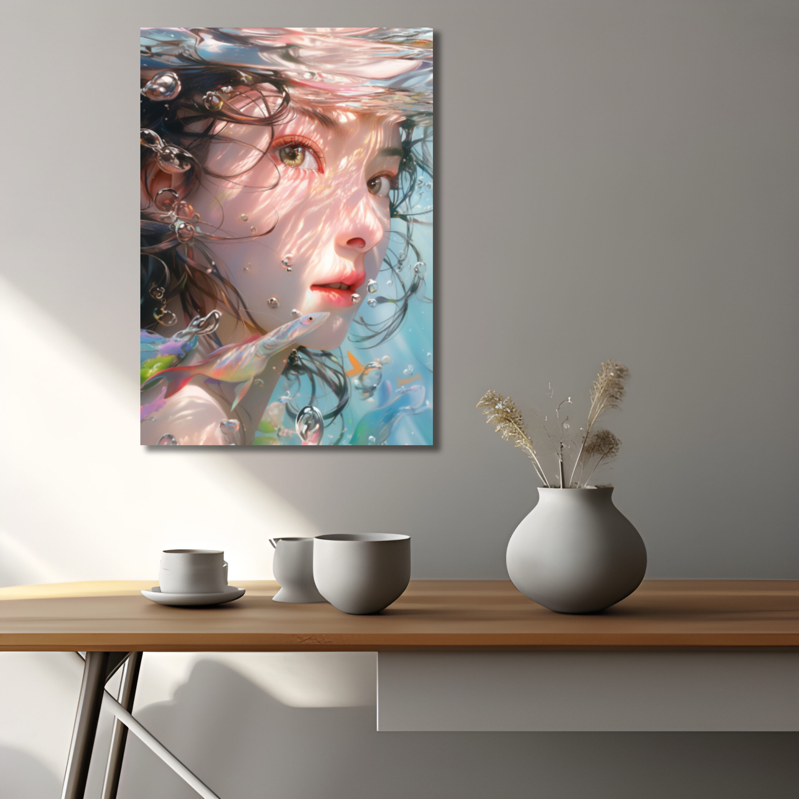 水中少女《金屬海報》：圖片 3