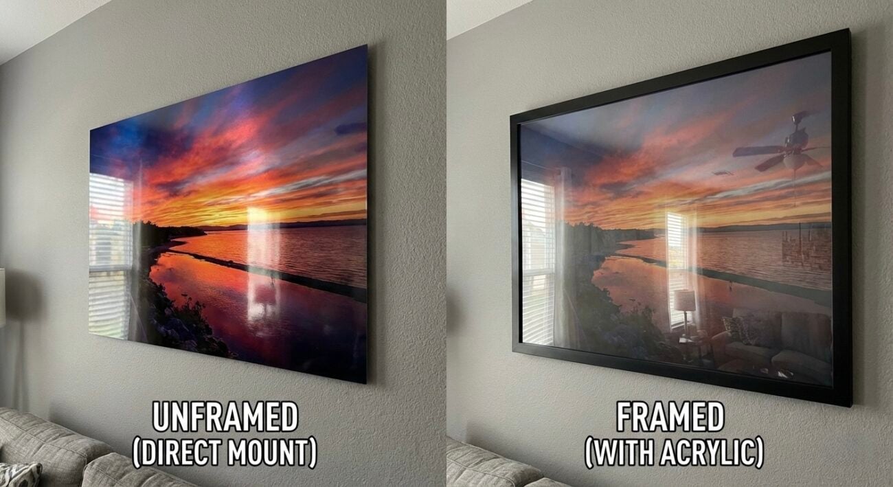 金屬海報需不需要框?