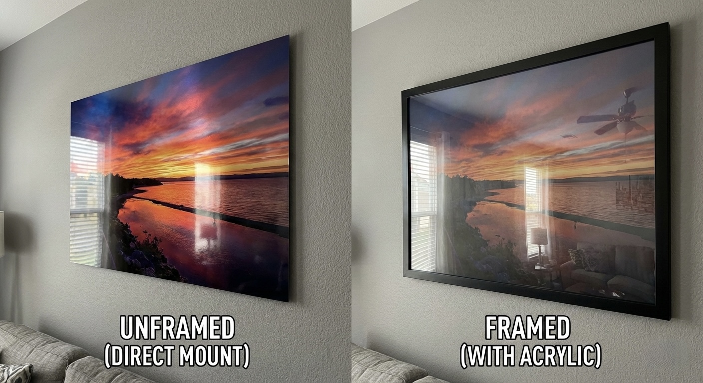 金屬海報需不需要框?